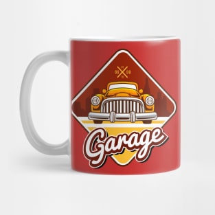 Garage Car Badge Mug